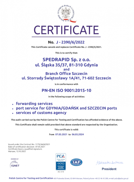 J 2390 6 2022 SPEDRAPID certificate ang sign